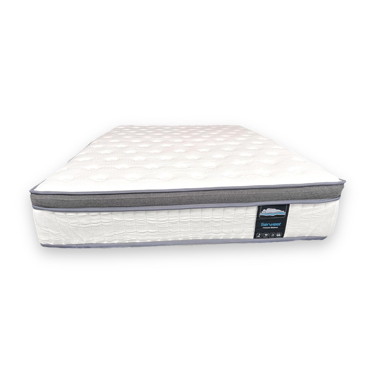 COLCHÓN MATRIMONIAL MODELO AMERICANO CON FUNDA LAVABLE Y HULE ESPUMA DE ALTA DENSIDAD