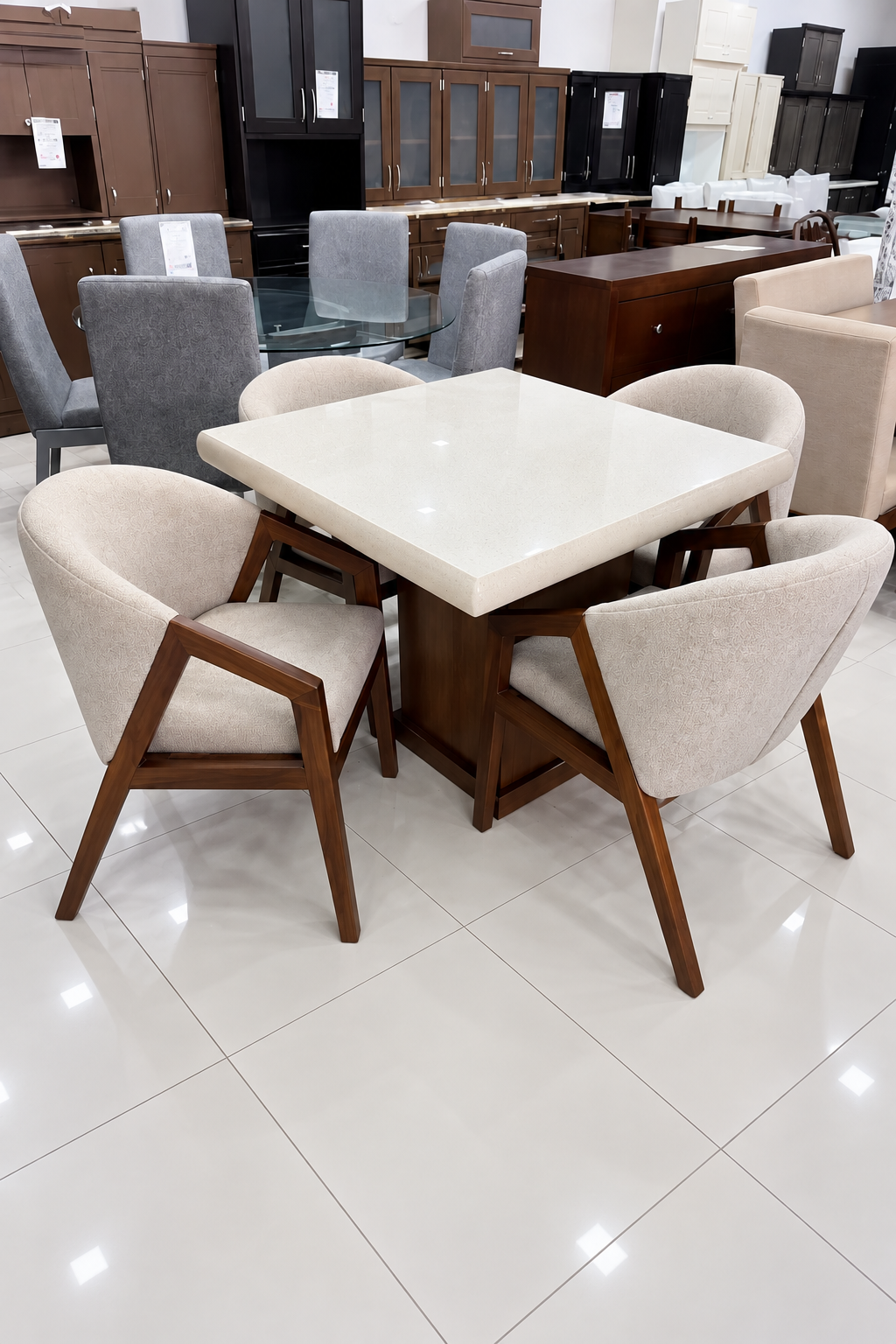 COMEDOR BOSTON C. 4 SILLAS