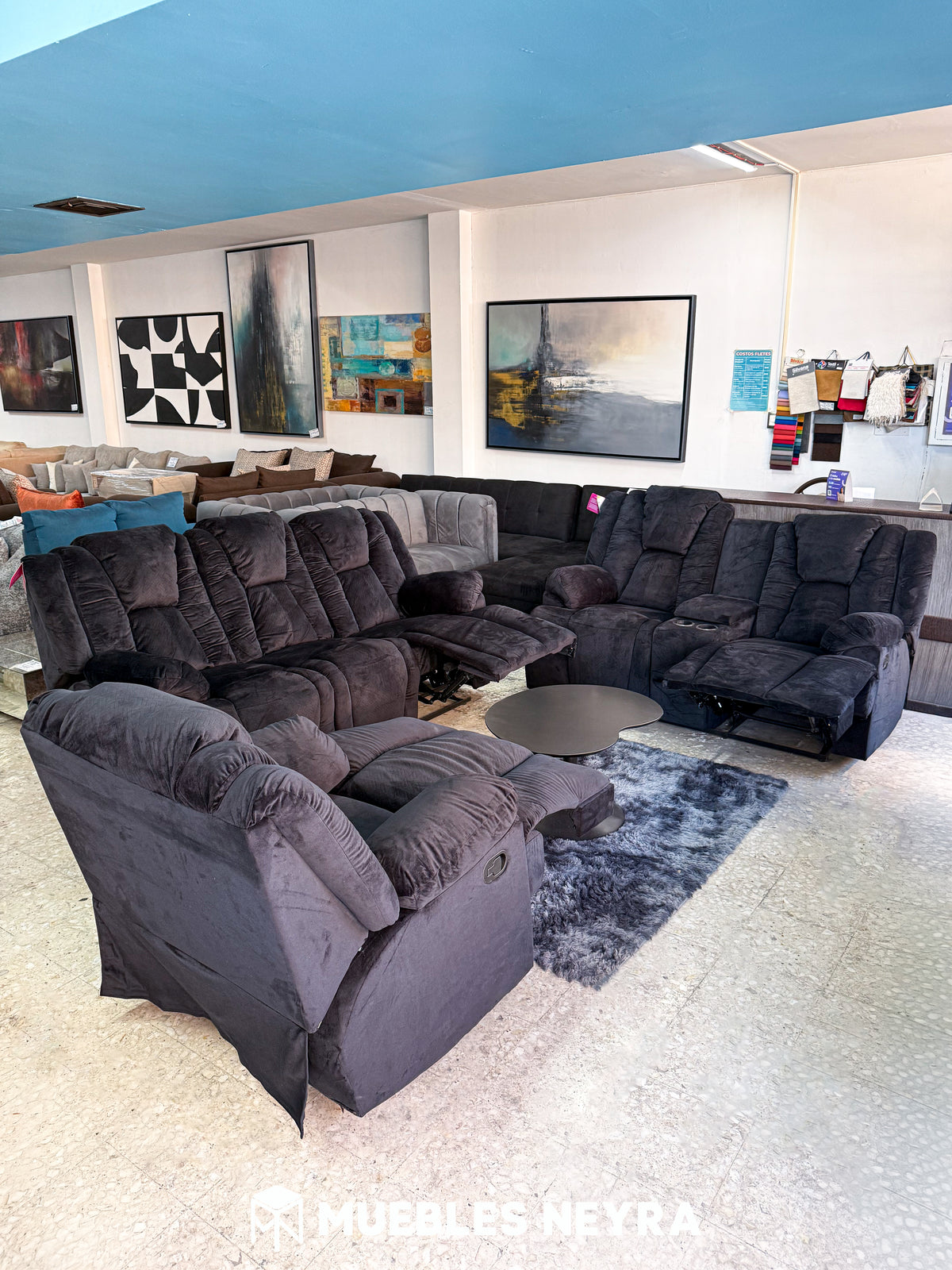 SALA LIVER 3-2-1 RECLINABLES