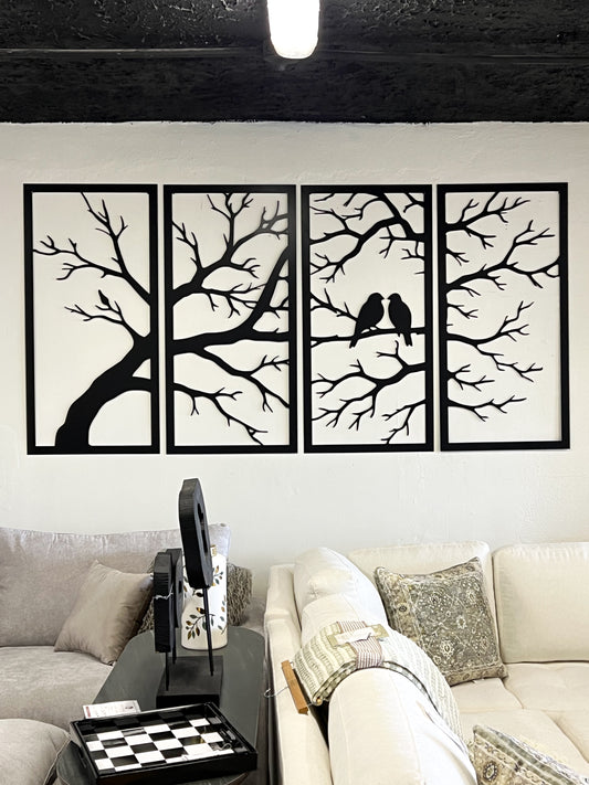 CUADRO DE METAL DECORATIVO